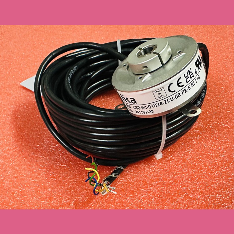 Энкодер инкрементный вал 8мм C50-H4-01024-ZCU-08-PK-E-RL110 (C50-H-1024ZCU48L11) Lika