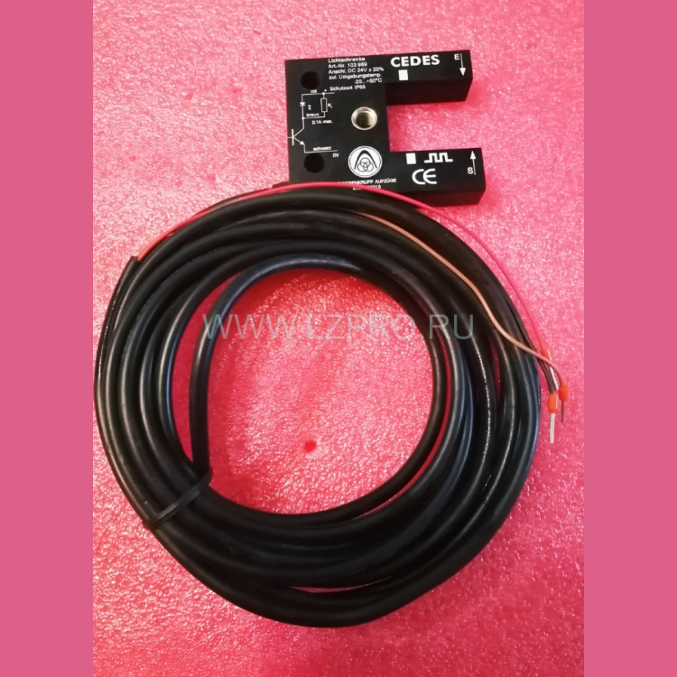 Датчик Lichtachranke art.nr.103 989 DC24V CEDES ThyssenKrupp
