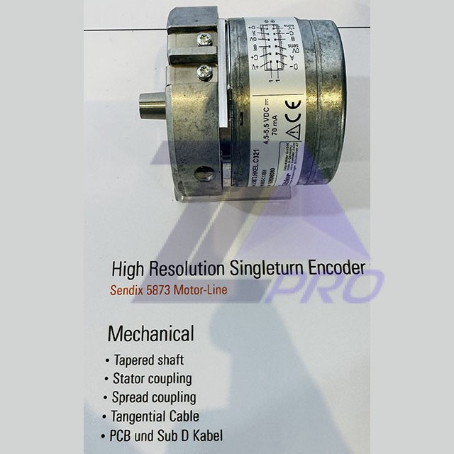 Энкодер 4,5-5,5VDC 70mA BiSS-C 13Bit 8.5873.HKEL.C321 Kubler
