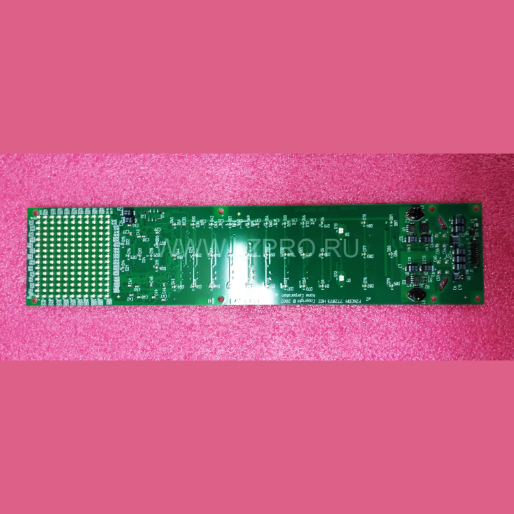 Плата приказной панели F2KC7S COP 7 SEGMENT KM772870G01 Kone